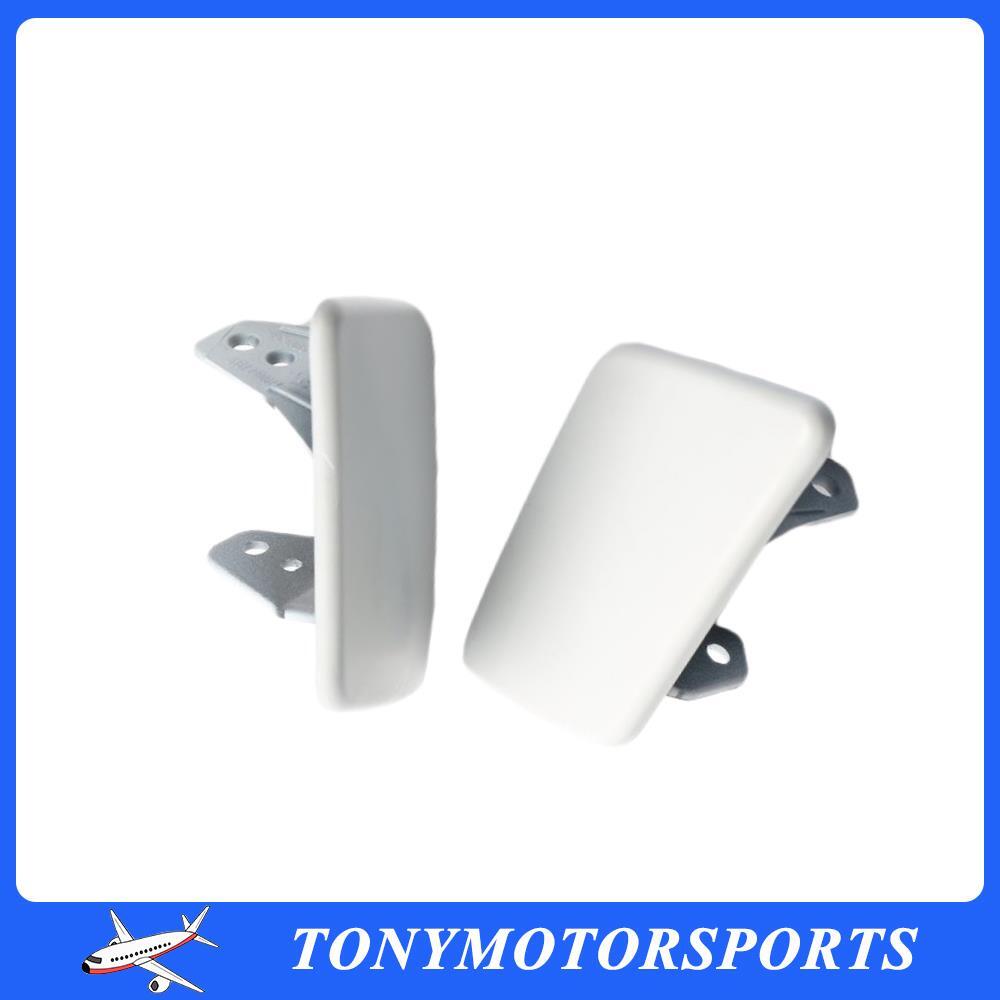 Headlight Washer Spray Cover Cap Pair R+L Fit for BMW X1 E84 2009 2010 2011 2012