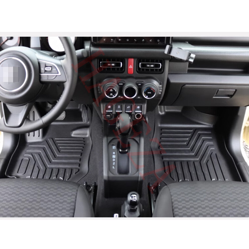 TPE Floor Mats Liners for Suzuki for Jimny 4Door Automatic Gear Left Hand Drive 3pcs