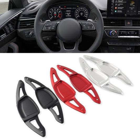 Interior Steering Wheel Paddle Shifter Extend Accessories for Audi RS3 RS4 RS5