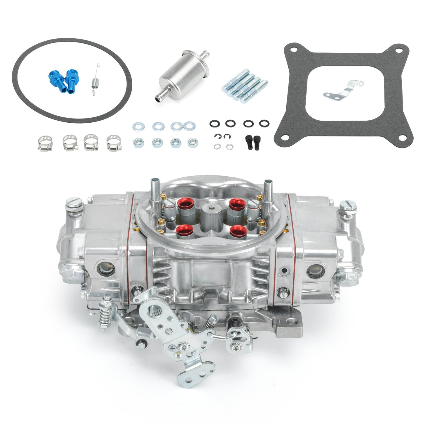 4 Barrel BR-67201 850CFM Performance Race Carburetor Double Pumper Mechanical