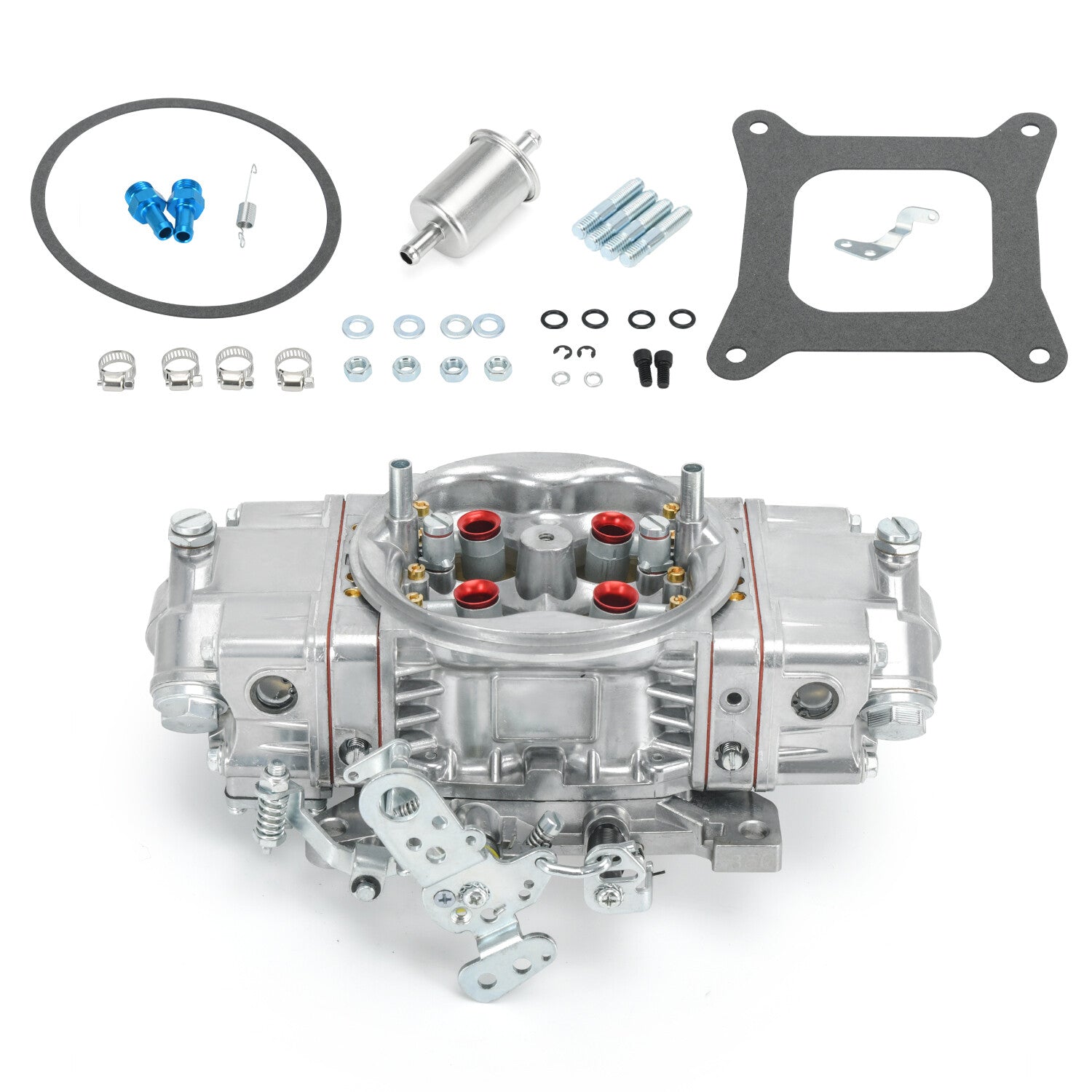 4 Barrel BR-67201 850CFM Performance Race Carburetor Double Pumper Mechanical