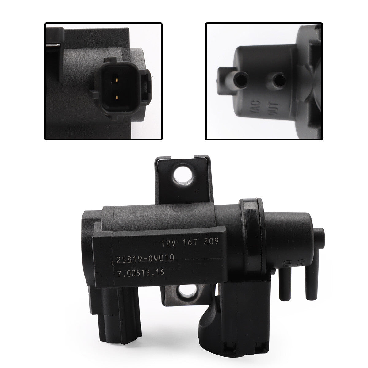 for LEXUS IS300 RC350/300/200T 1xTurbo Boost Pressure Valve Solenoid 25819-0W010