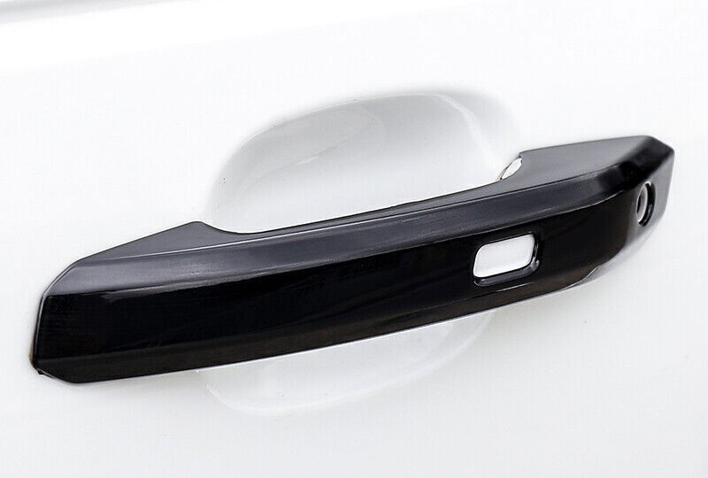 for Audi Q5 2018-24 Gloss Black Exterior Side Door Handle Molding Cover Trim 4P