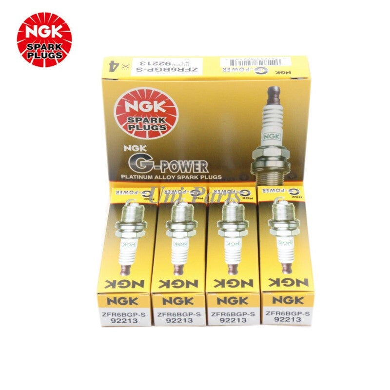 9807B-561BW ZFR6BGP-S for Honda for Civic 1.8L L4 4 pcs Iridium Spark Plugs