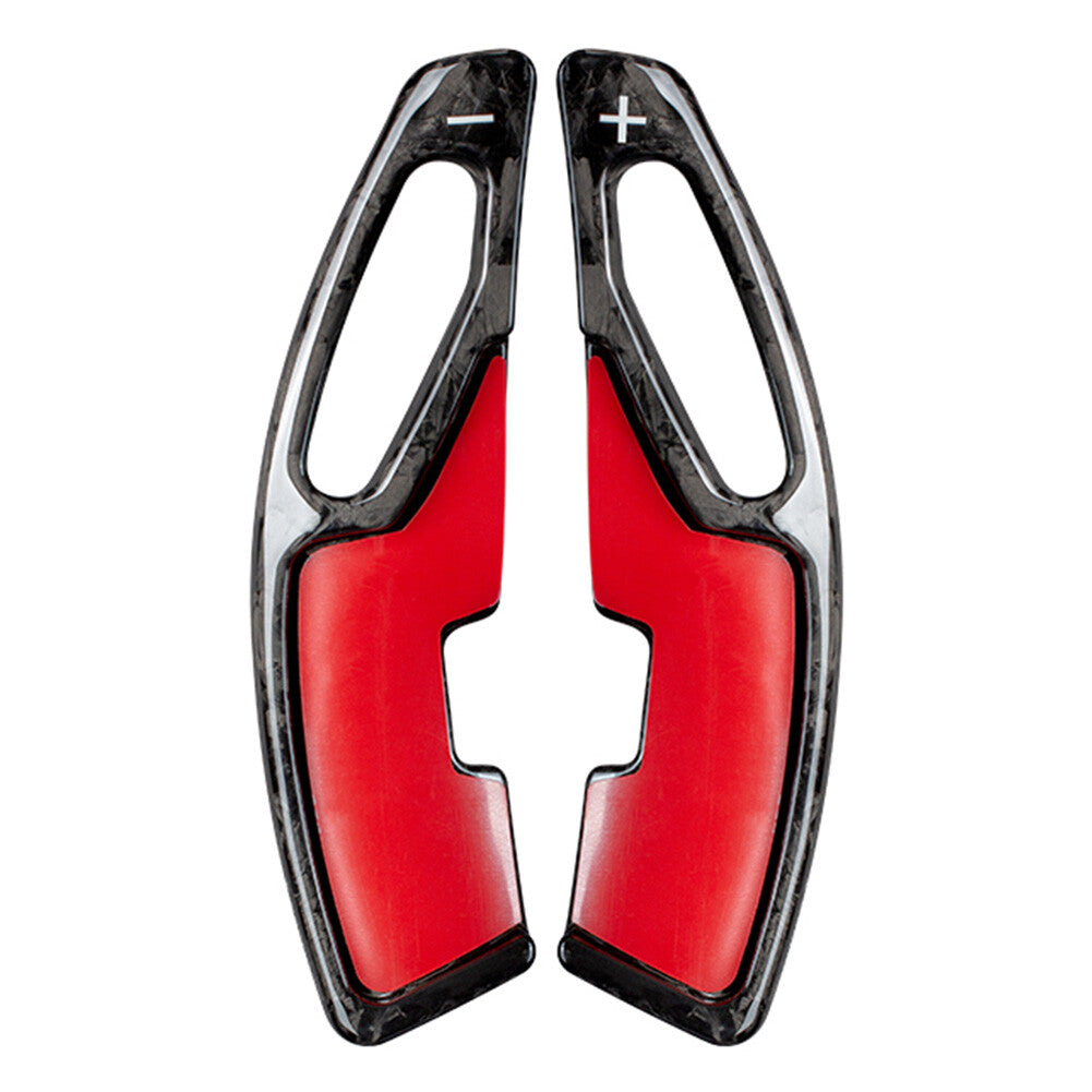 Steering Wheel Paddle Shifter Extension 2PCS Fit for Lexus IS NX RC Carbon Fiber