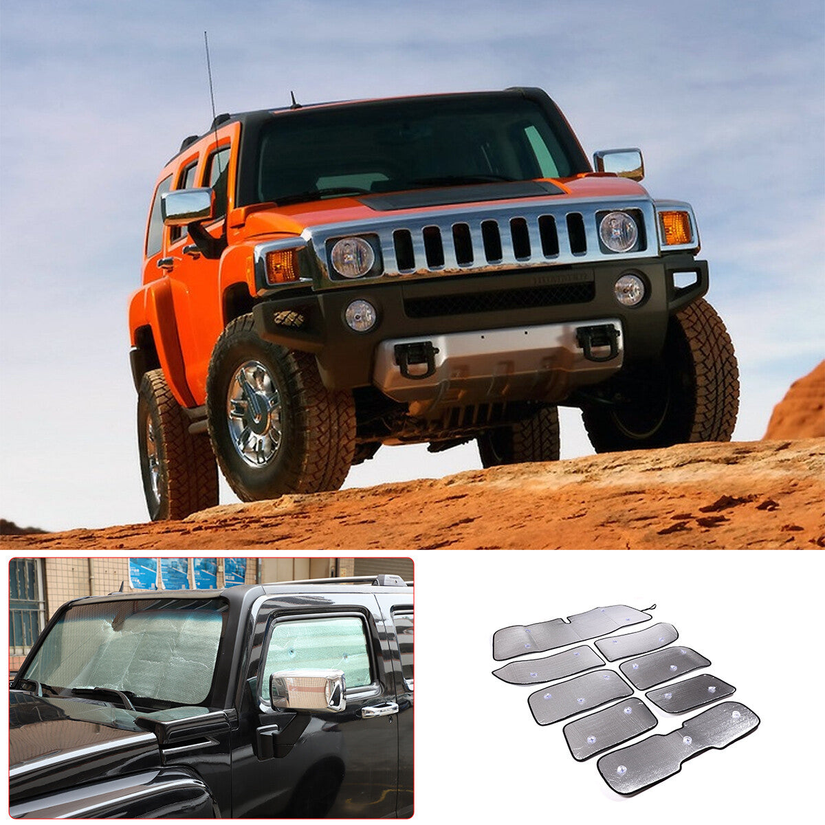 Silver stainless steel chrome-plated front bumper grille fabric trim for Ford Maverick 22-23