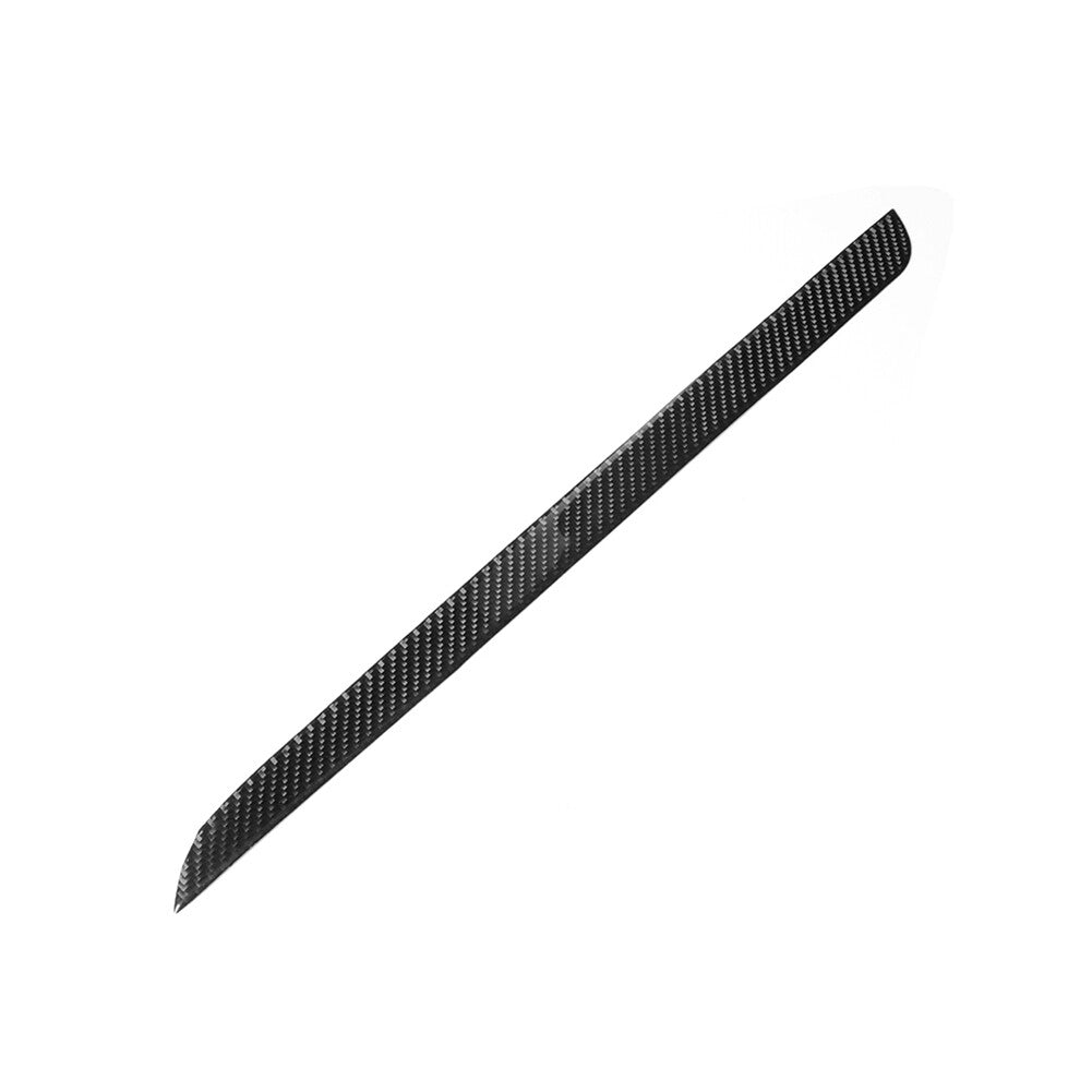 Carbon Fiber Central Control Cover Trim Strip for Subaru Forester 2013-2018