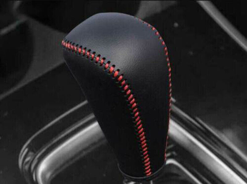 for Mitsubishi Outlander 2013-2021Leather PU Hand-stitched Gear Shift Knob Cover