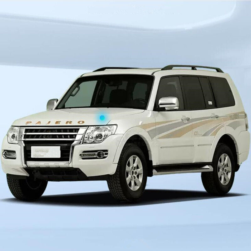 Carbon Fiber 8PCS Door Handle Cover Trim for Mitsubishi Montero Pajero 2009-2021