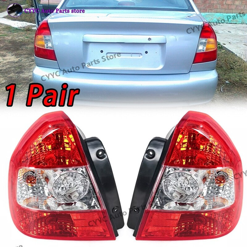 LeftRight Side Rear Tail Light Stop Brake Lamp for Hyundai Accent 2001-2004