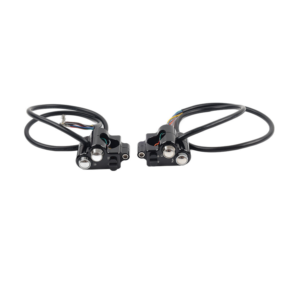 Motorycle CNC 1 25mm Handlebar Switch Controls Housing FITS for Harley Universal