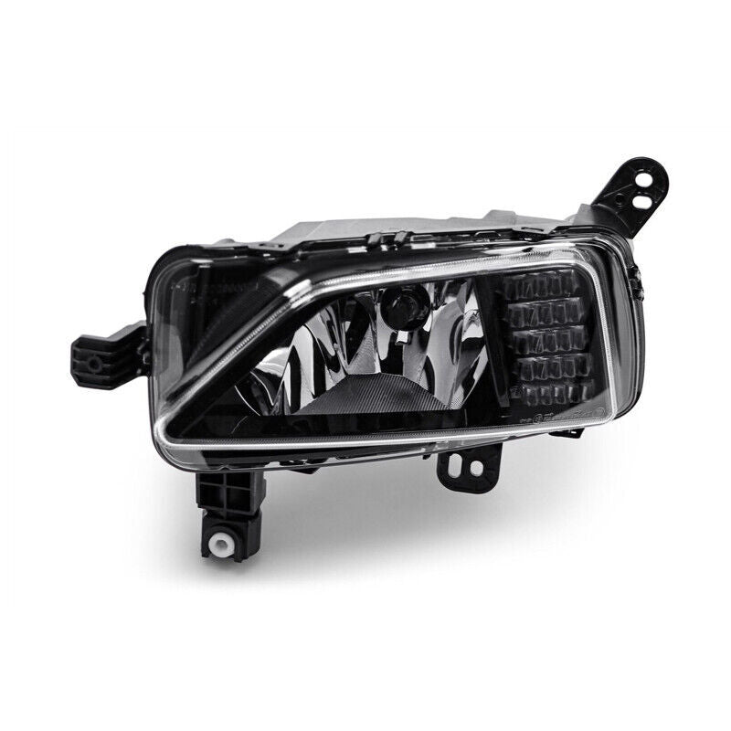 for Volkswagen for VW Polo 2018-2021 Left Front bumper Fog Light LED Black Lamp