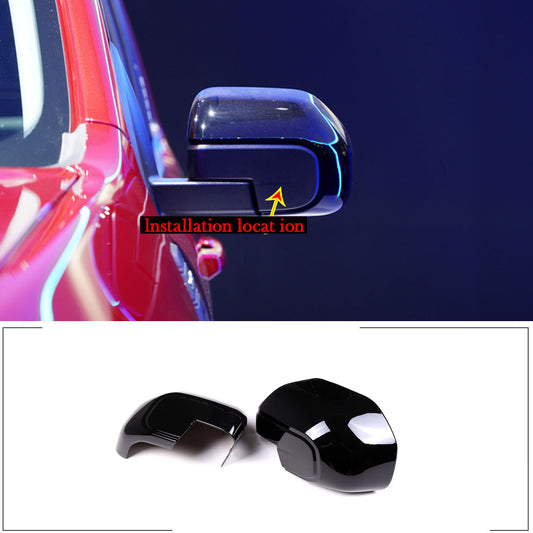 Carbon fiber front drain cup holder trim frame for Toyota Tundra 2022 - 2023