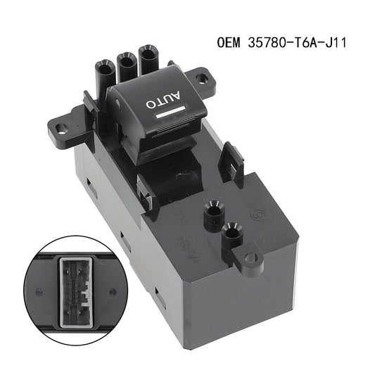 for Honda Odyssey RC3/Elysion RR8 Power Window Master Switch 35780-T6A-J11 BLACK