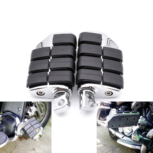 for Harley Davidson Chrome Highway Motorcycle Foot Pegs Pedals Crash Bar