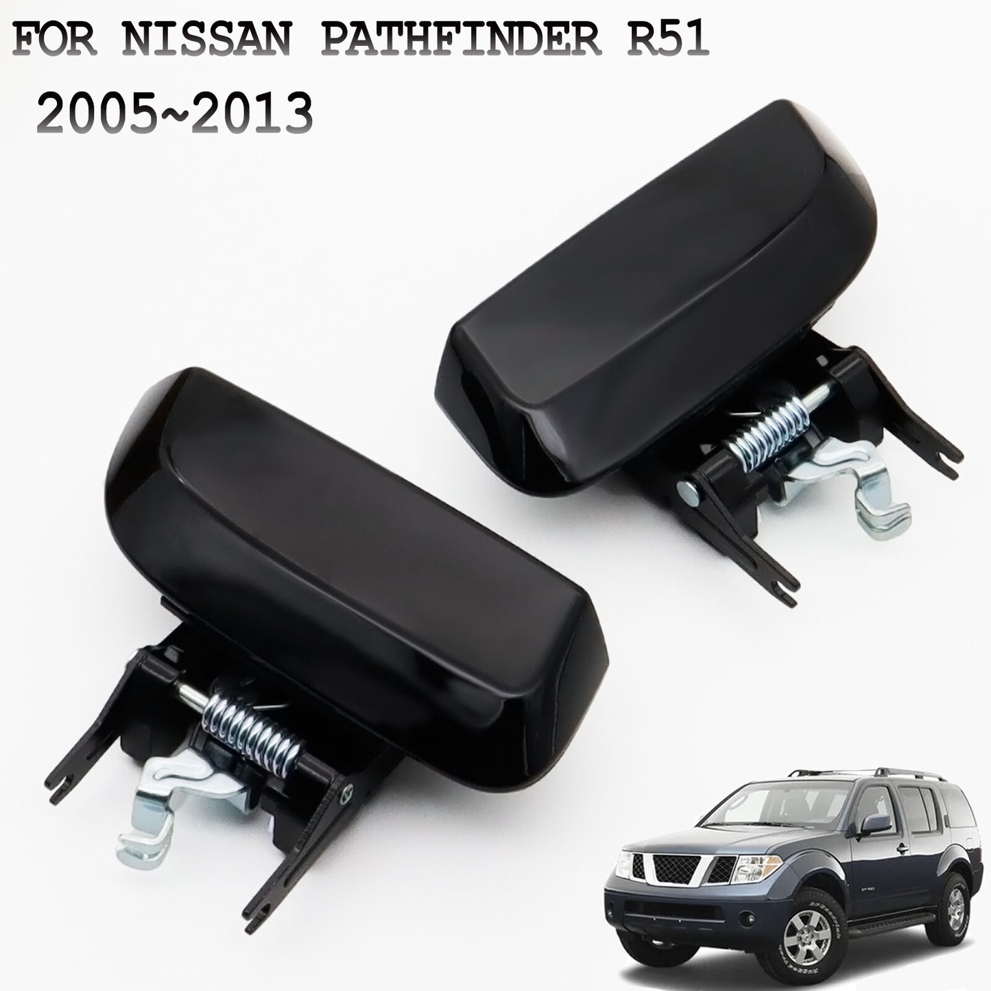 Rear Exterior Outer Left Right Door Handle for Nissan Pathfinder R51 2005~2013