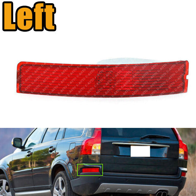 Left for Volvo XC90 2007-2014 Rear Bumper Brake Light Tail Light Driver Side