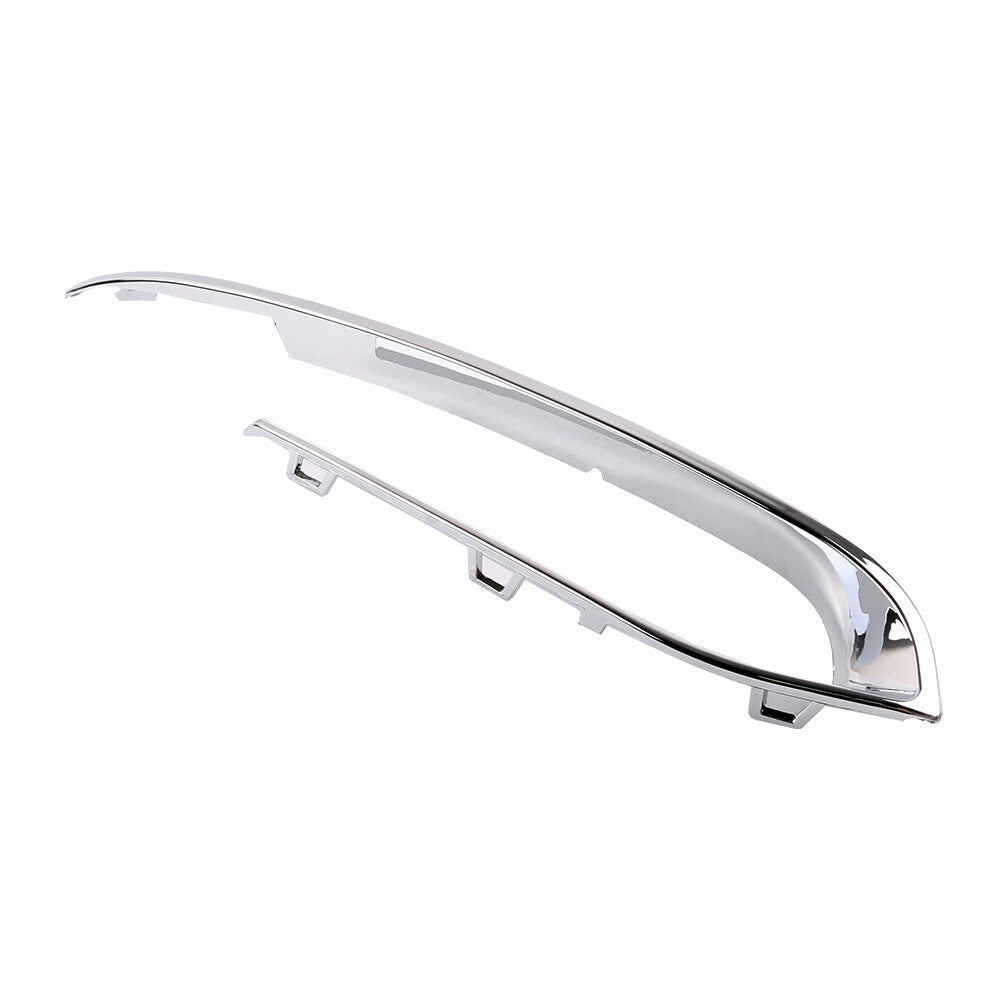 Chrome Front Bumper Grille Trim Panel for BMW 528i 535i 550i Right Replacement