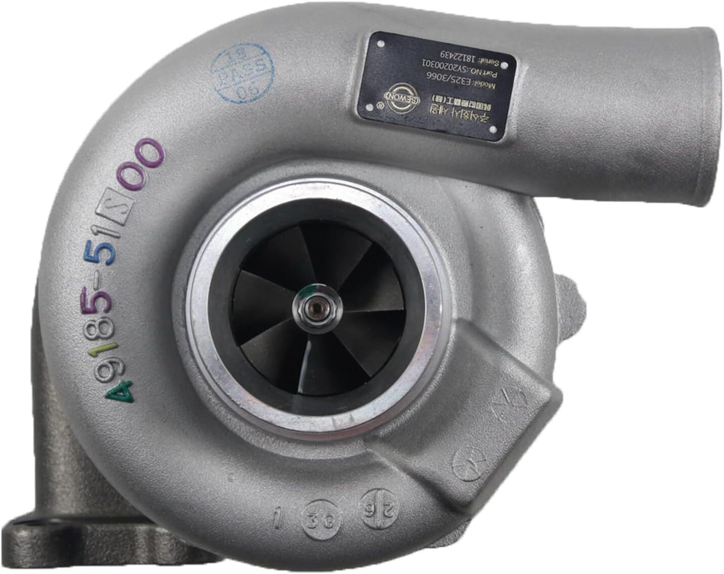 Turbo TD06H Turbocharger 49185-51800 14J99-60360 for Caterpillar CAT 325