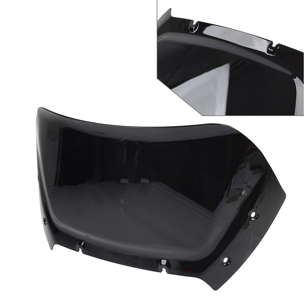 12 Windscreen Windshield for Harley Touring Road Glide CVO 2023-24 Black