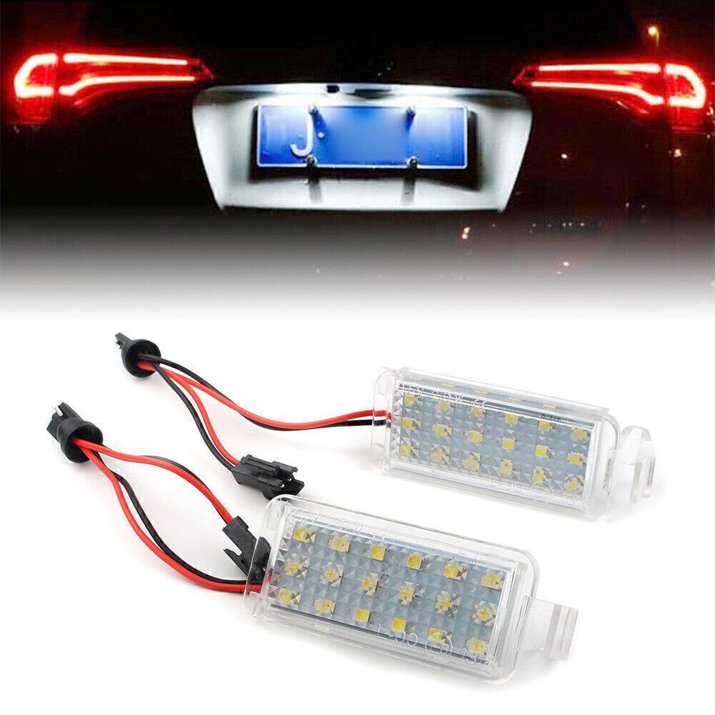 2Pcs 18-LED License Plate White Lights for Ford Falcon FG BA/BF XR 6/8 2003-2008