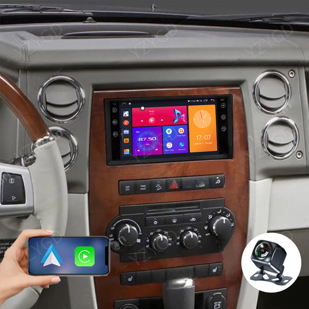 for Jeep Commander 2008-2011 Android Auto Carplay Car Radio GPS Stereo Screen BT