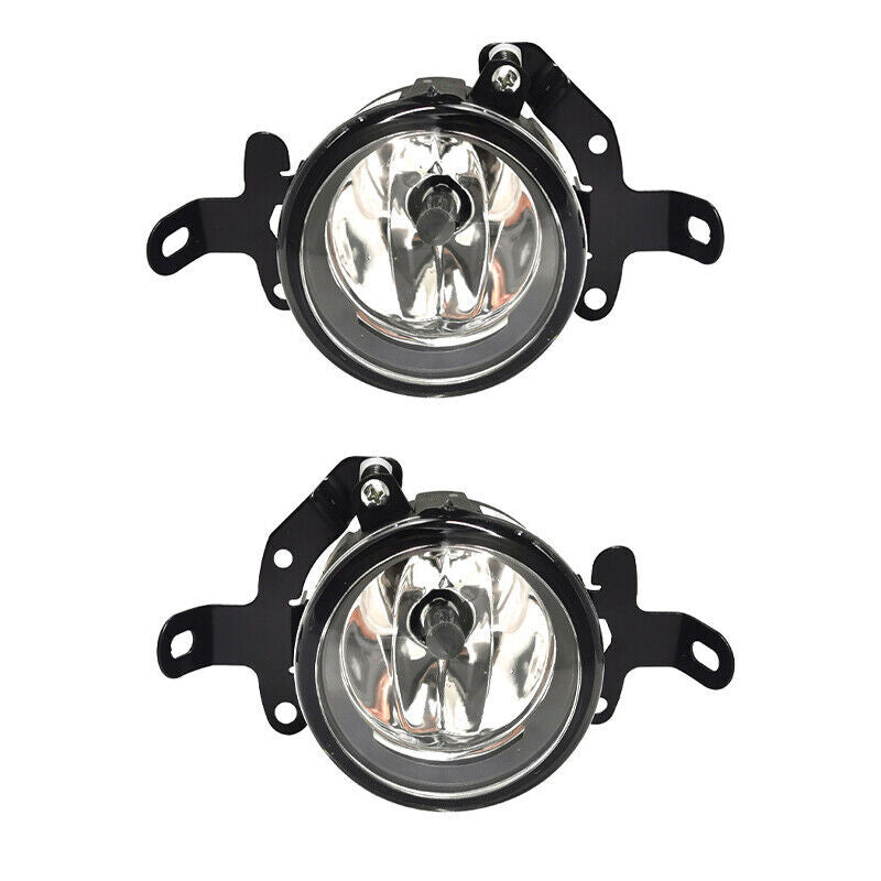 Two front bumper fog lights are suitable for 2008-2014 for Mitsubishi Pajero V93 V98 models.