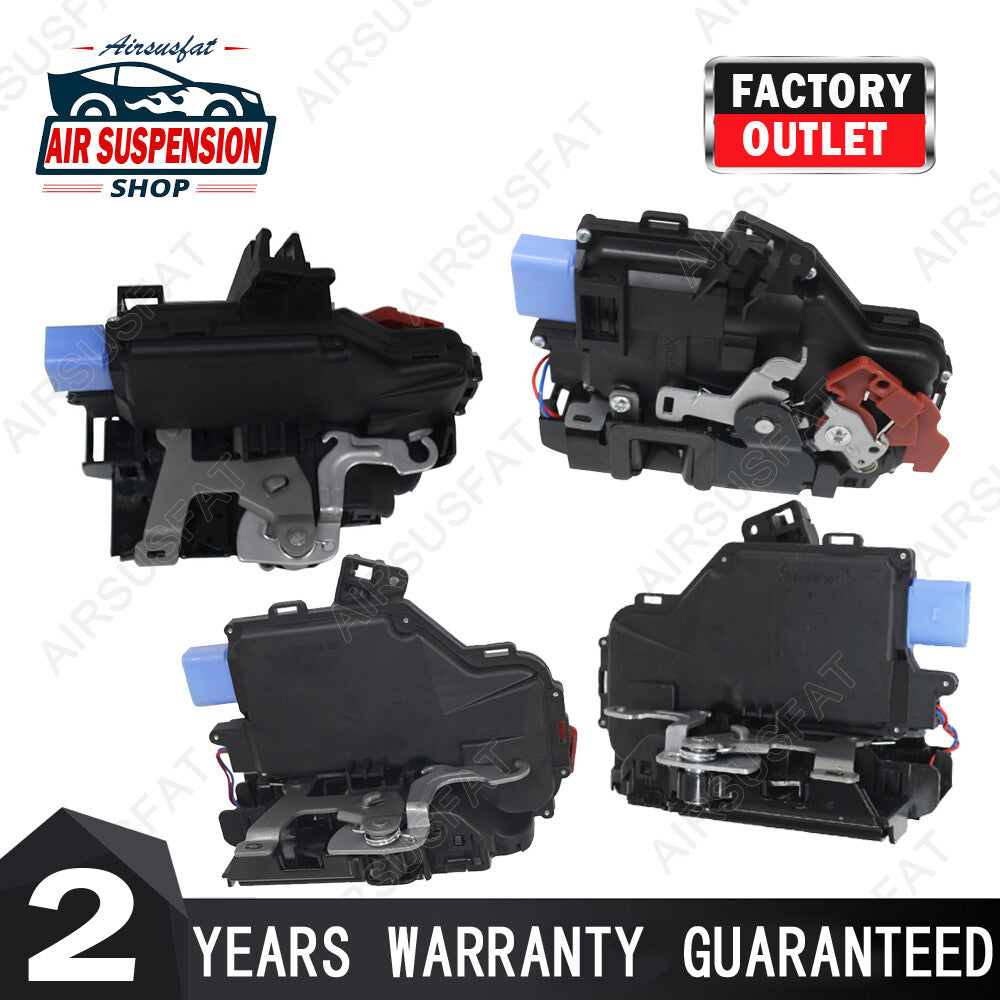 4PCS for VW for GOLF MK5 REAR FRONT DOOR LOCK CENTRAL ACTUATOR MECHANISM 2003>2009