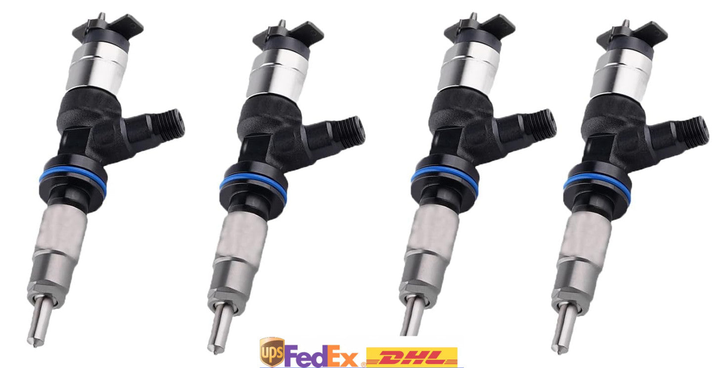 4X Fuel injector 295050-0361 370-7281 for Caterpillar CAT C4.4 C7.1 C6.6 Engine