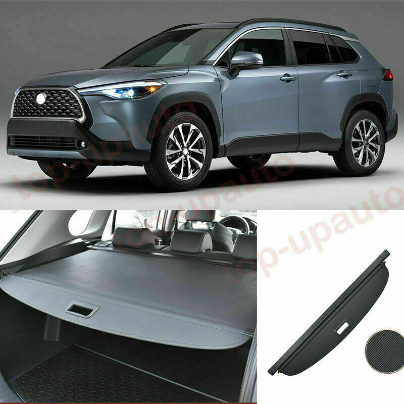 for Toyota for Corolla Cross 2022 Car Rear Trunk Cargo Cover Security Shield Shade