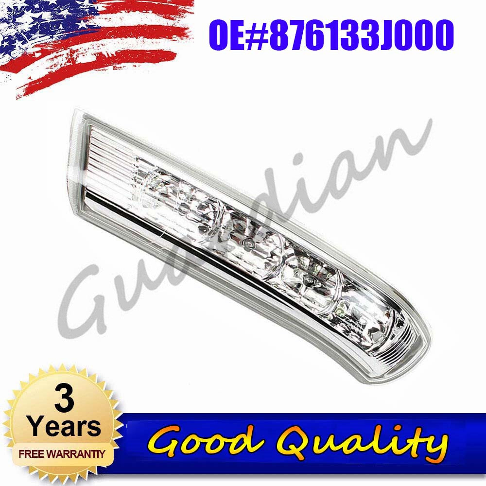 Left side mirror turn signal light 876133J000. Applicable to for HYUNDAI VERACRUZ 3.8L. (07-12 11-)