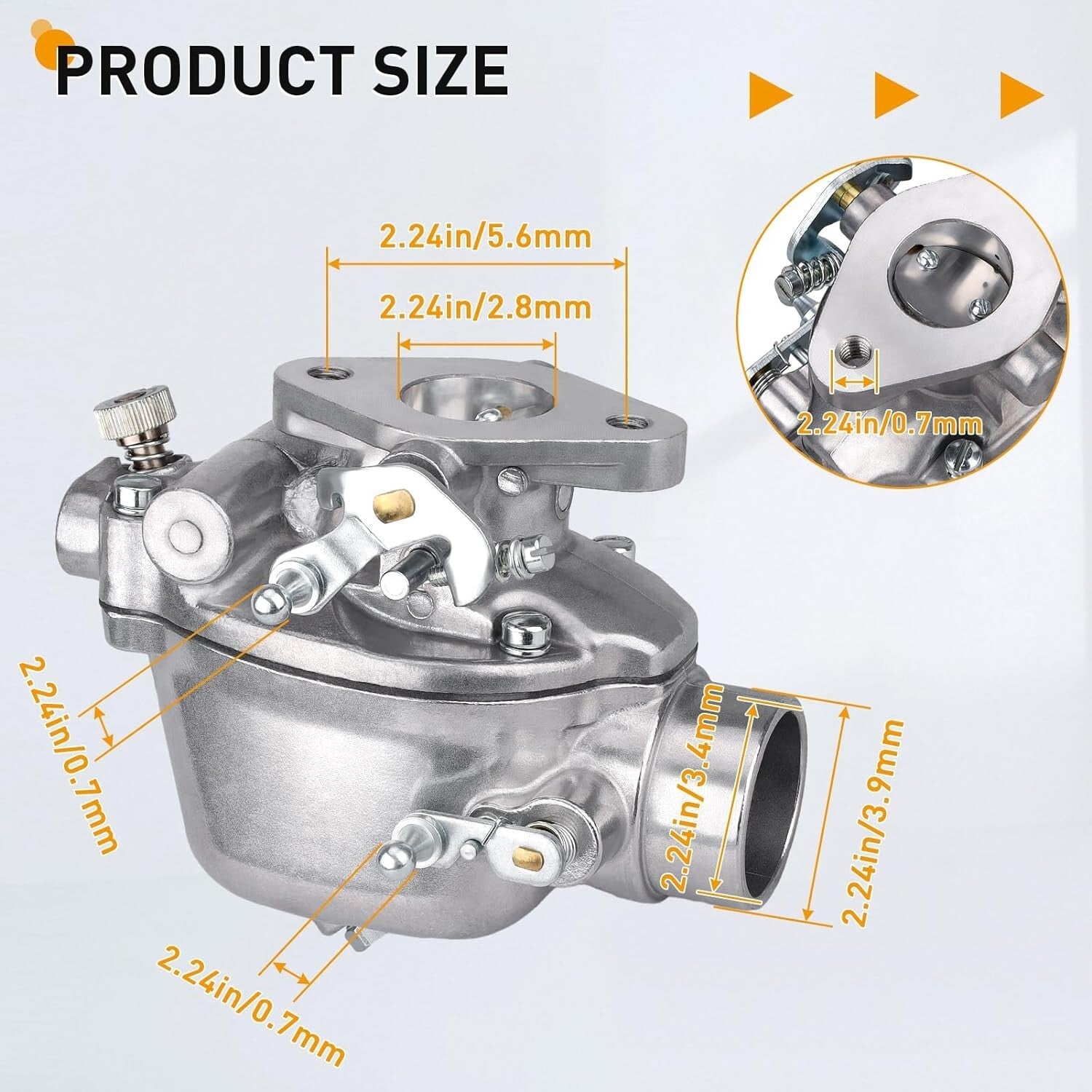 Carburetor Carb for Ford 8N 9N 2N Tractor 8N9510C-HD TSX33 B3NN9510A TSX241A