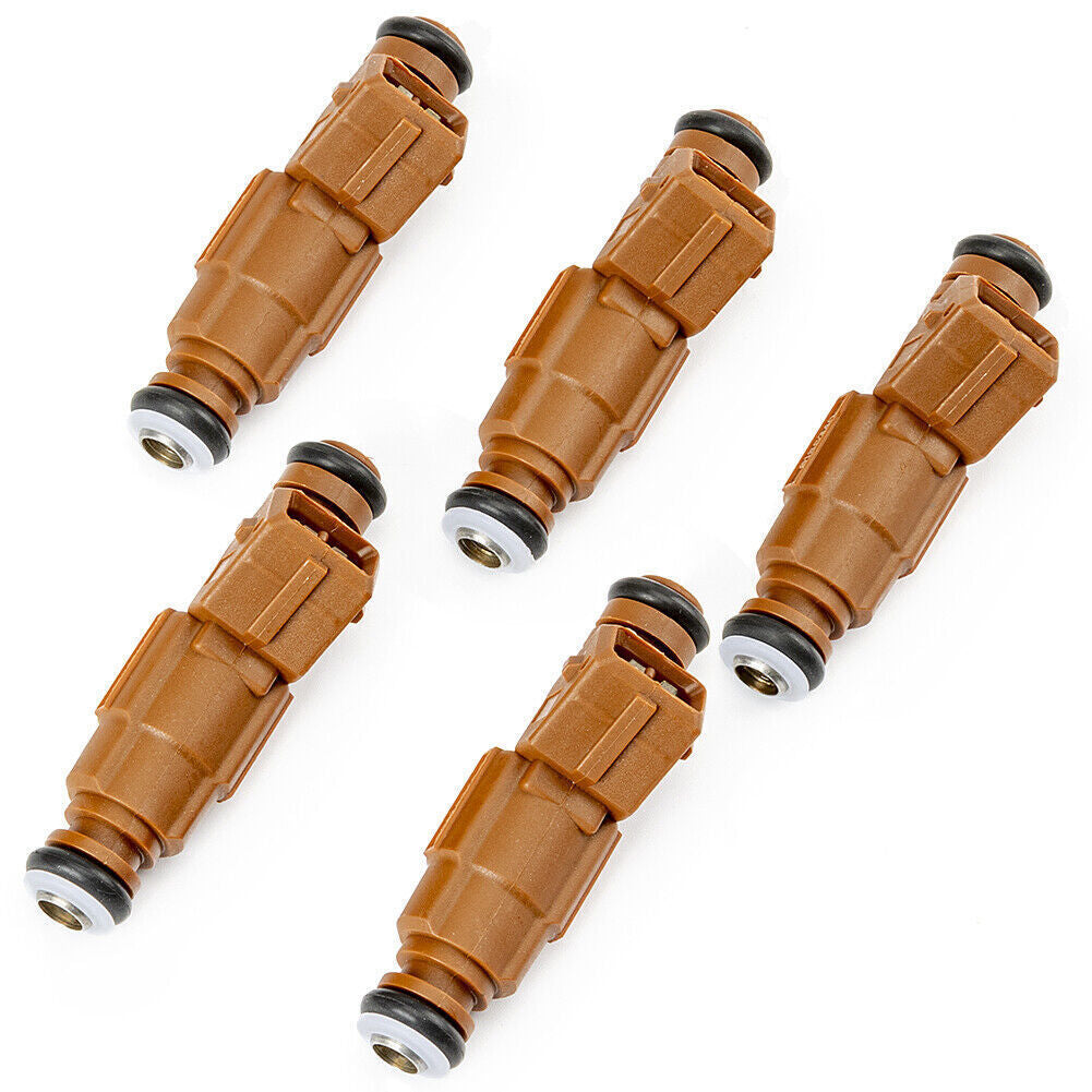Set of 5 Fuel Injectors 0280155831 Fits for Volvo S60 S80 C70 V70 Xc70 Xc90
