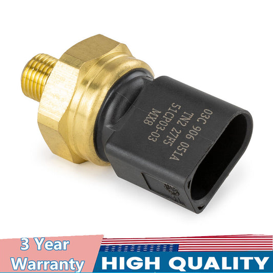 Fuel pressure sensor 03C906051A suitable for Audi Q7, for VW CC, Touareg, for Passat CC 3.6L.