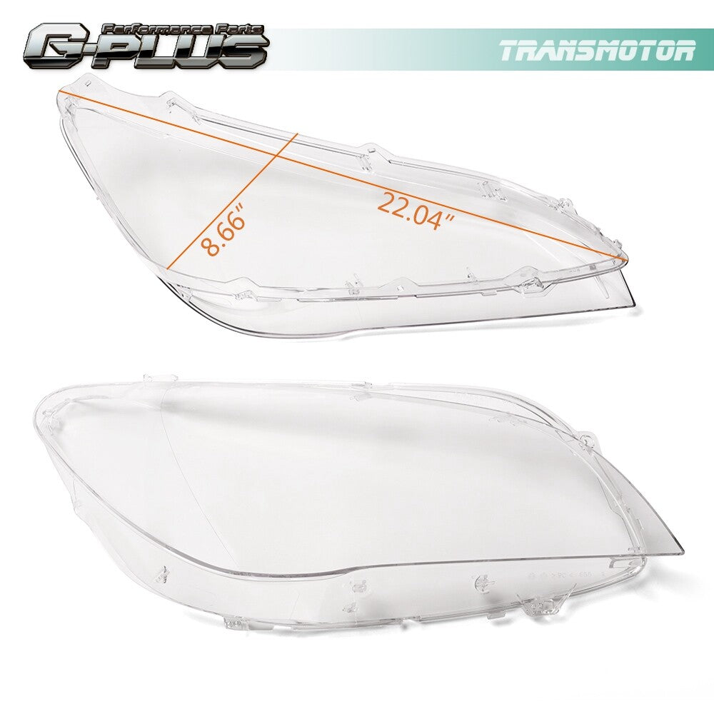 Replacement headlight lens suitable for BMW F02, F01, 740i, 740Li, 750i, 750Li, 760i- (models from September 15th)