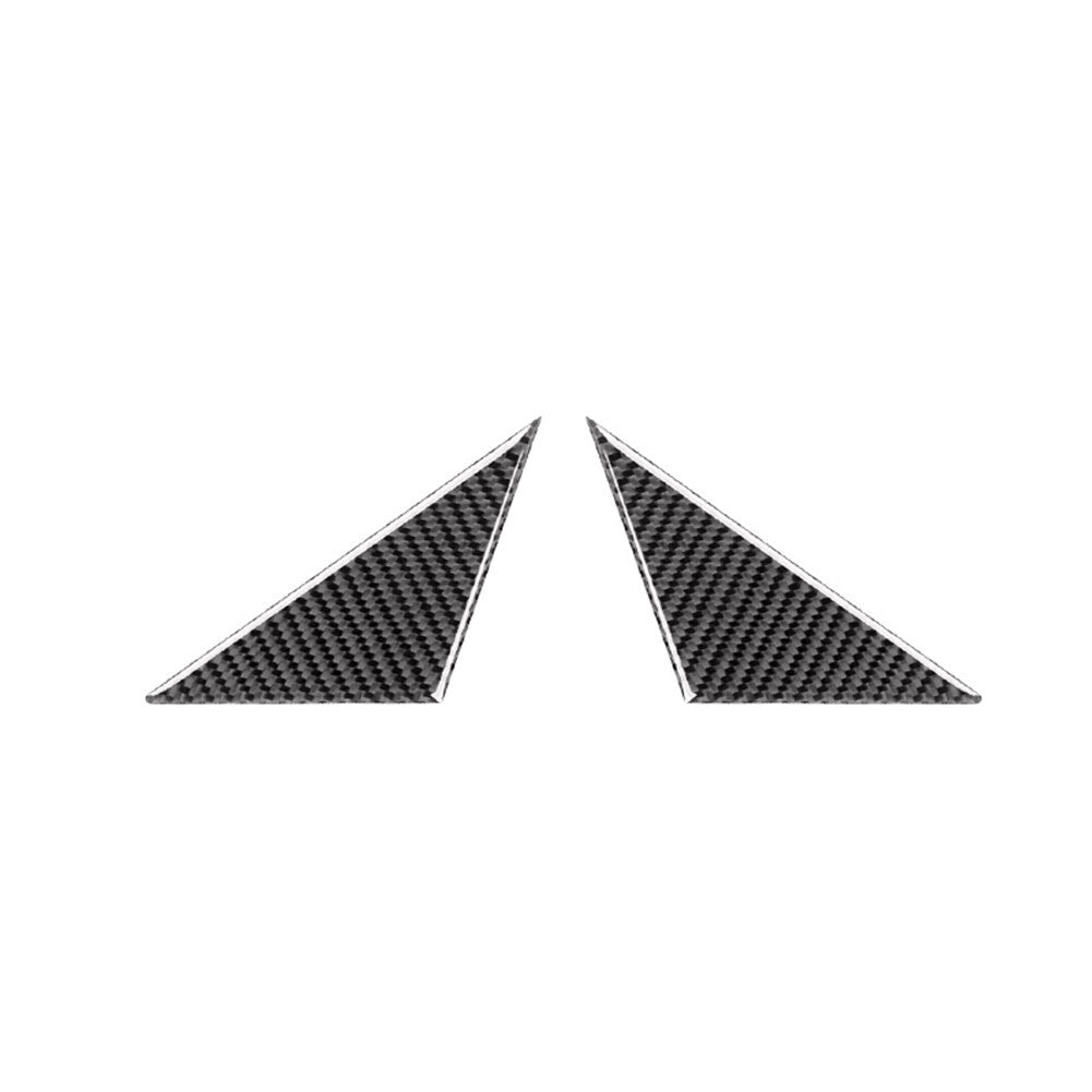 Carbon Fiber A-Pillar Triangle Trim for Porsche Taycan 2019-2022