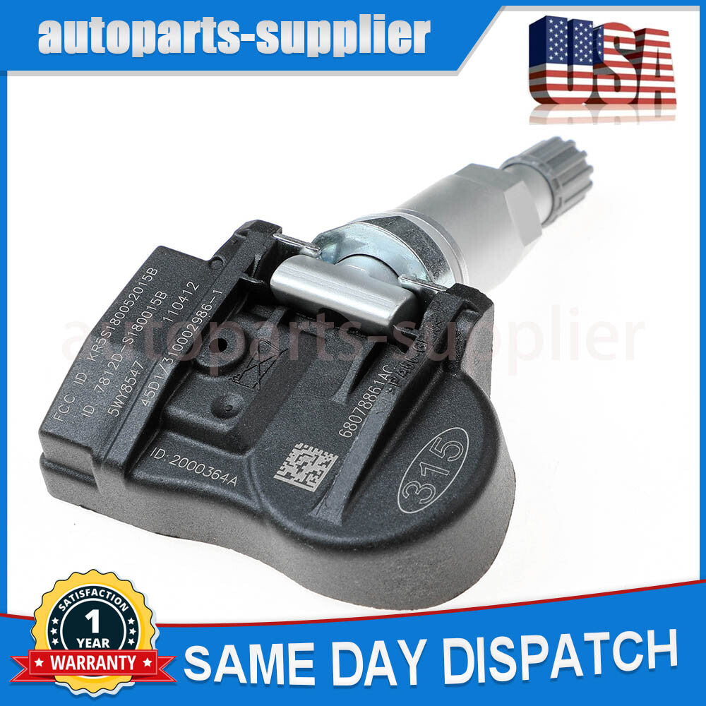 4-pack TPMS tire pressure sensor 6807861AC 315MHz for Chrysler for Dodge for Jeep