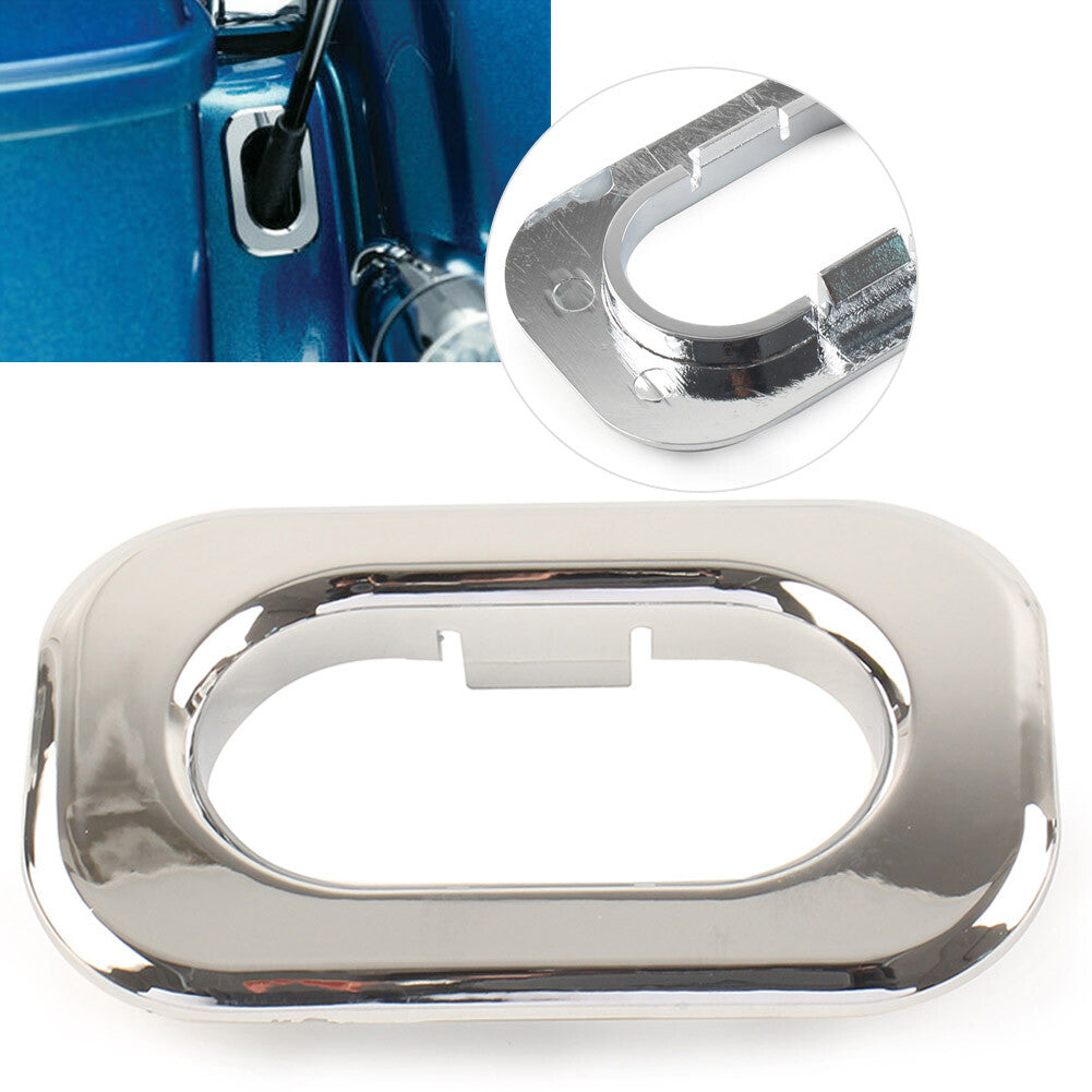 Antenna Hole Accent Cover ABS Fit for Harley Street Glide Road King Glide Chrome po