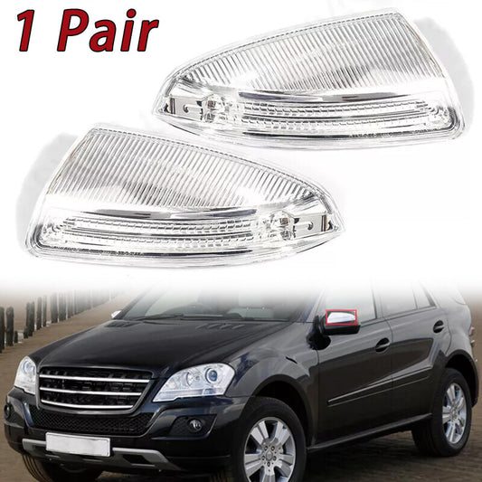 LHRH rearview side mirror lights are suitable for Mercedes-Benz ML-Class W204 W164 doors.