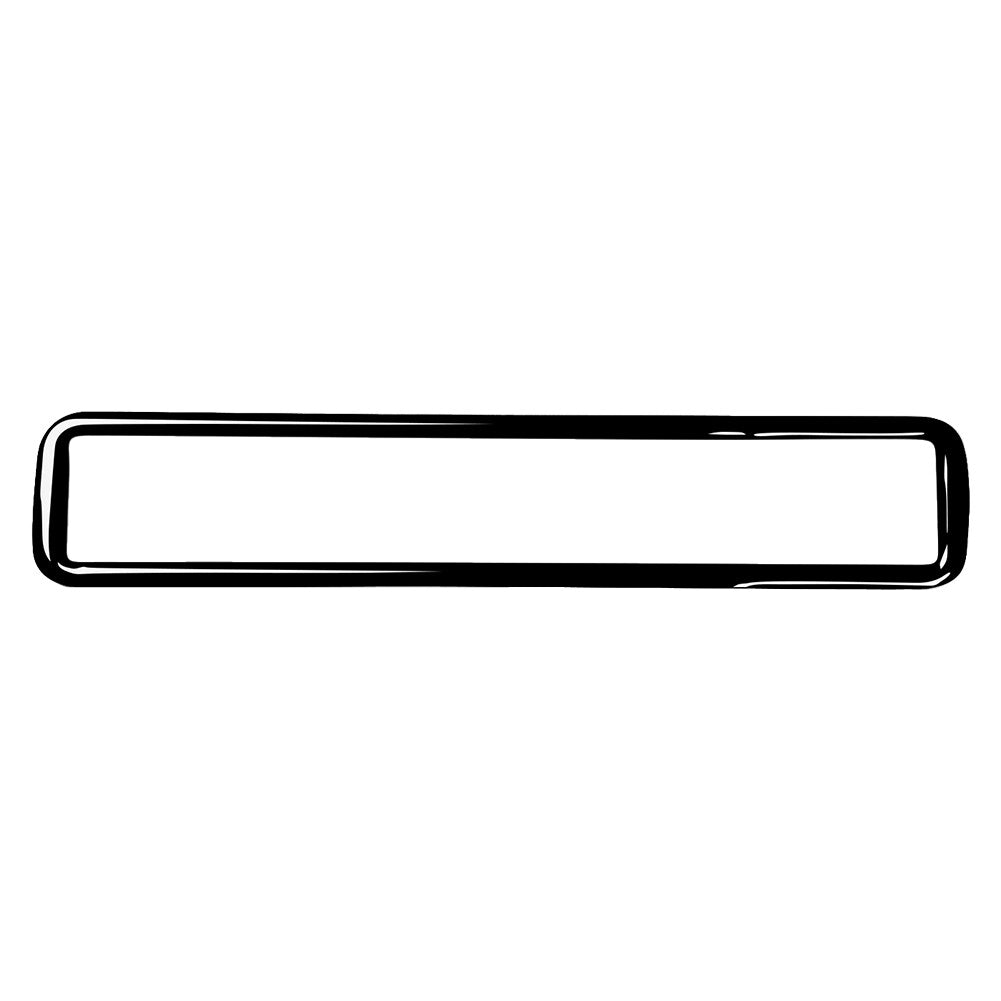 Hardtop Car Reading Light Rear Panel Cover Piano Black for Audi TT 8N 2001-2006