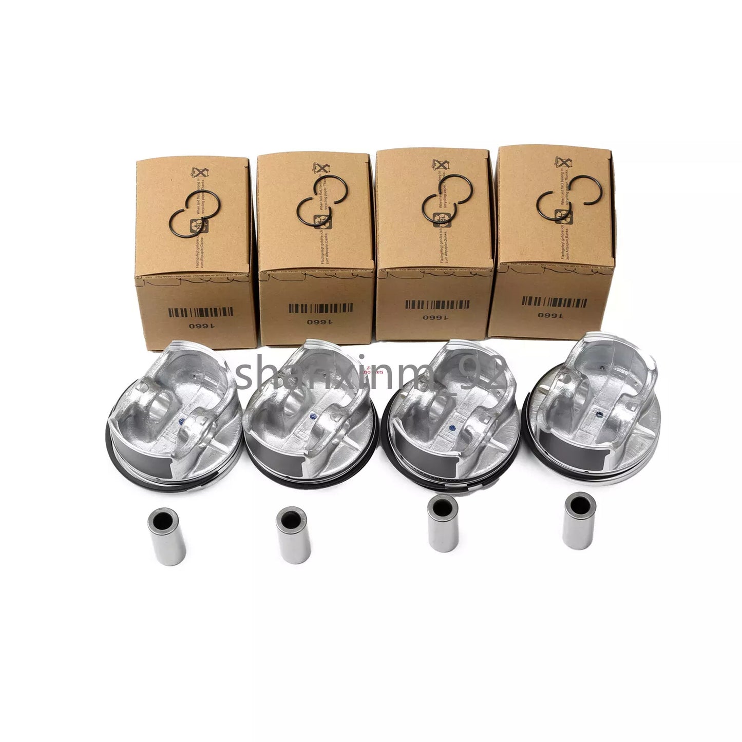 4X piston and ring set 82.5mm ¦µ23mm for VW for Golf for Passat for AUDI A4 A5 TT 1.8 TFS
