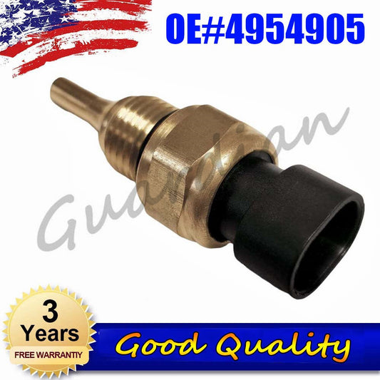 1 replacement part for coolant temperature sensor 4954905, new, suitable for ISX for Dodge 5.9L