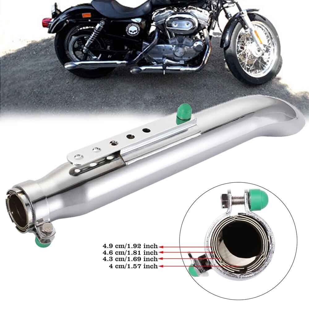 20 Universal New Motorcycle Exhaust Pipe Silencer Muffler for Harley Cafe Racer
