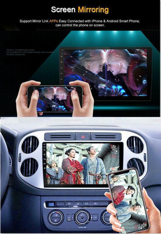Auto Mirror Link 10.1 Ultra-thin Touch Screen 2DIN Android 7.1 Radio GPS WIFI