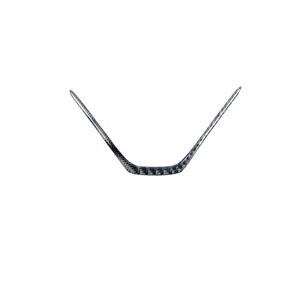 Carbon Fiber Steering Wheel Chin Cover Trim for Honda CRV CR-V 2012-2016