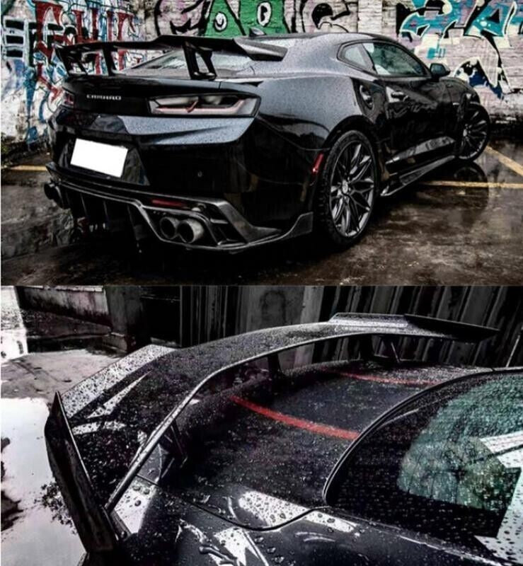Carbon Fiber Rear Wing Trunk Spoiler for Chevy Camaro 2016-2022 ZL1 1LE Style