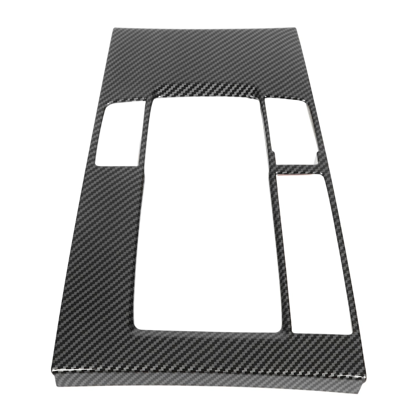 Hot Center Console Gear Panel Frame Cover Carbon Fiber Style Parts For 3