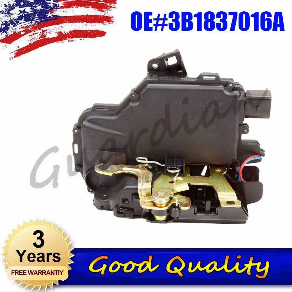 1x 3B1837016A Front Right Door Lock Latch Actuator Passenger for VW for Passat B5 GP