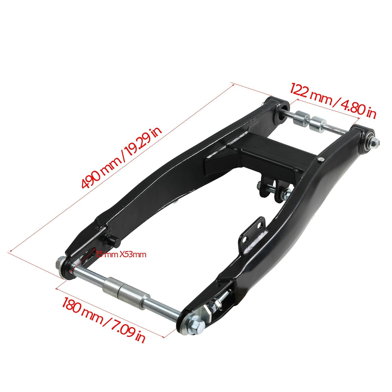 Front fork end + rear swingarm + 14-inch + 12-inch wheels, disc brake, CRF70 XR50 bicycle