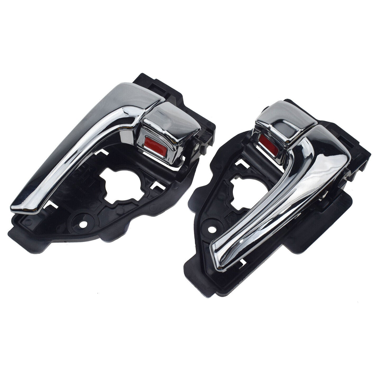 for Hyundai for Tucson ix35 10-14 Left  Right Side Interior Door Handle Chrome Pair